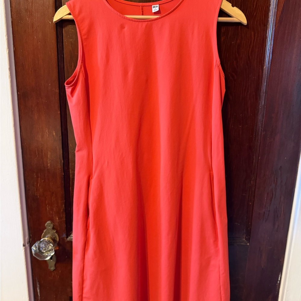 Uniqlo Sleeveless Coral Dress